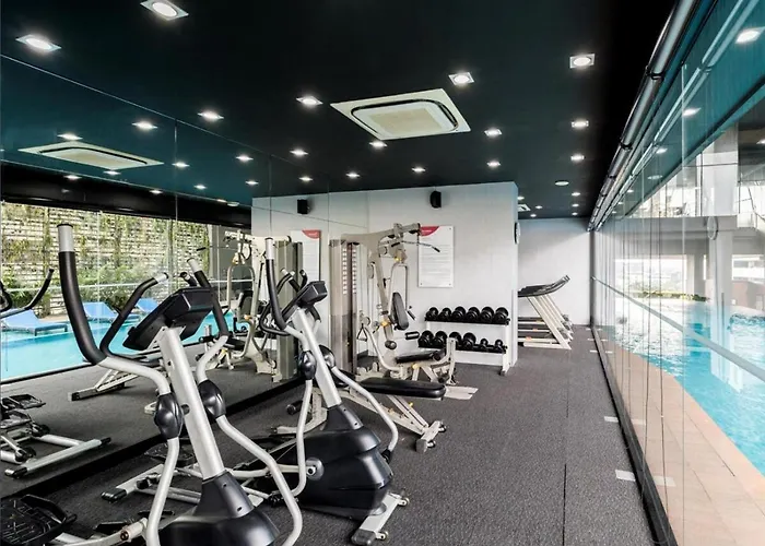 Apartment Ekkamai And Thonglor On Highfloor Skyline View With 24-hour Easy Self Checkin Access To Skybar Pool Gym Sky Terrace *